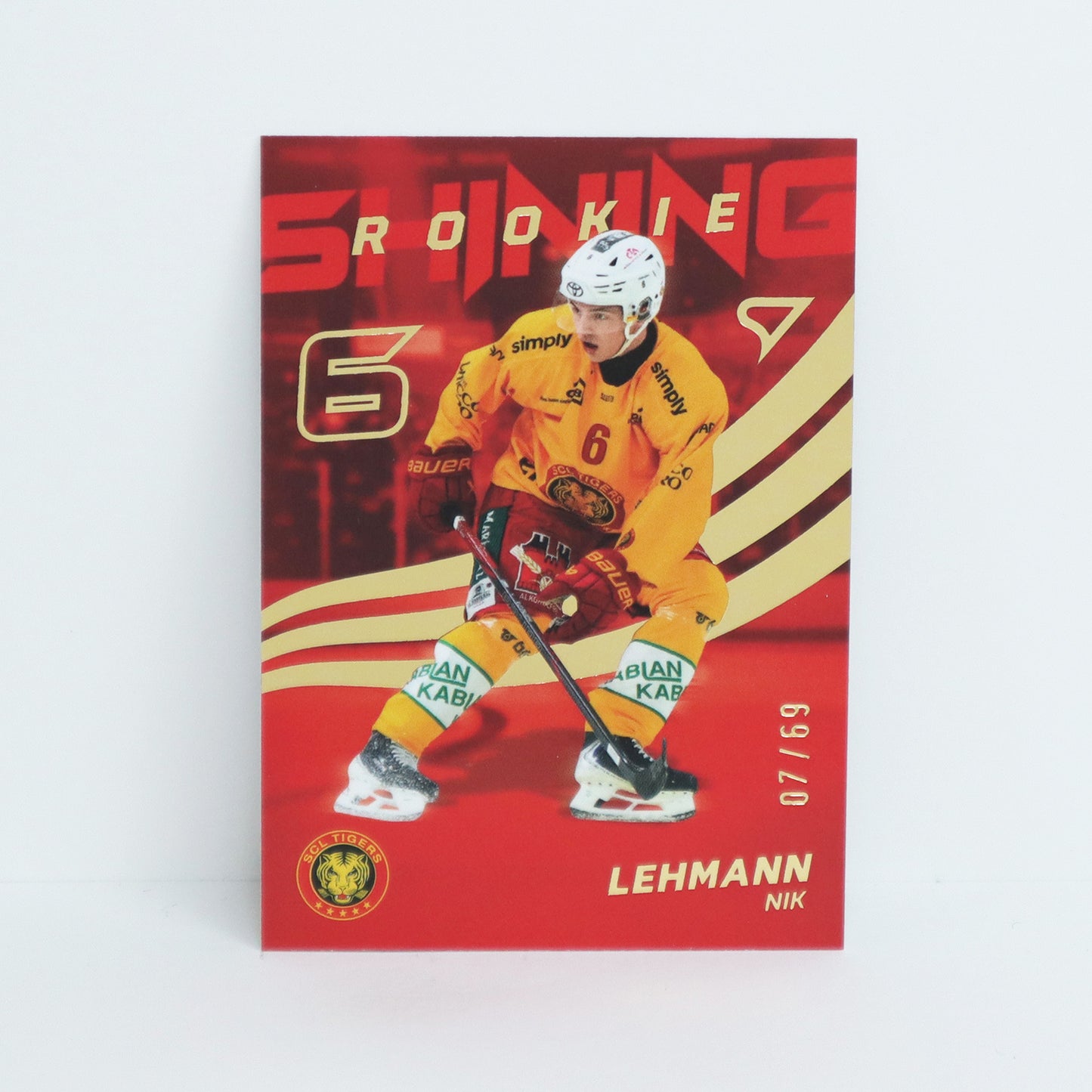SR-11 - SCL - NIK LEHMANN - SHINING ROOKIES GOLD - 07/69