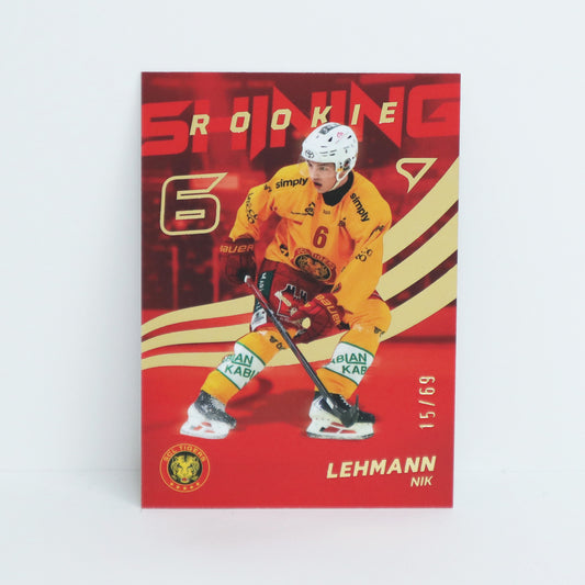 SR-11 - SCL - NIK LEHMANN - SHINING ROOKIES GOLD - 15/69