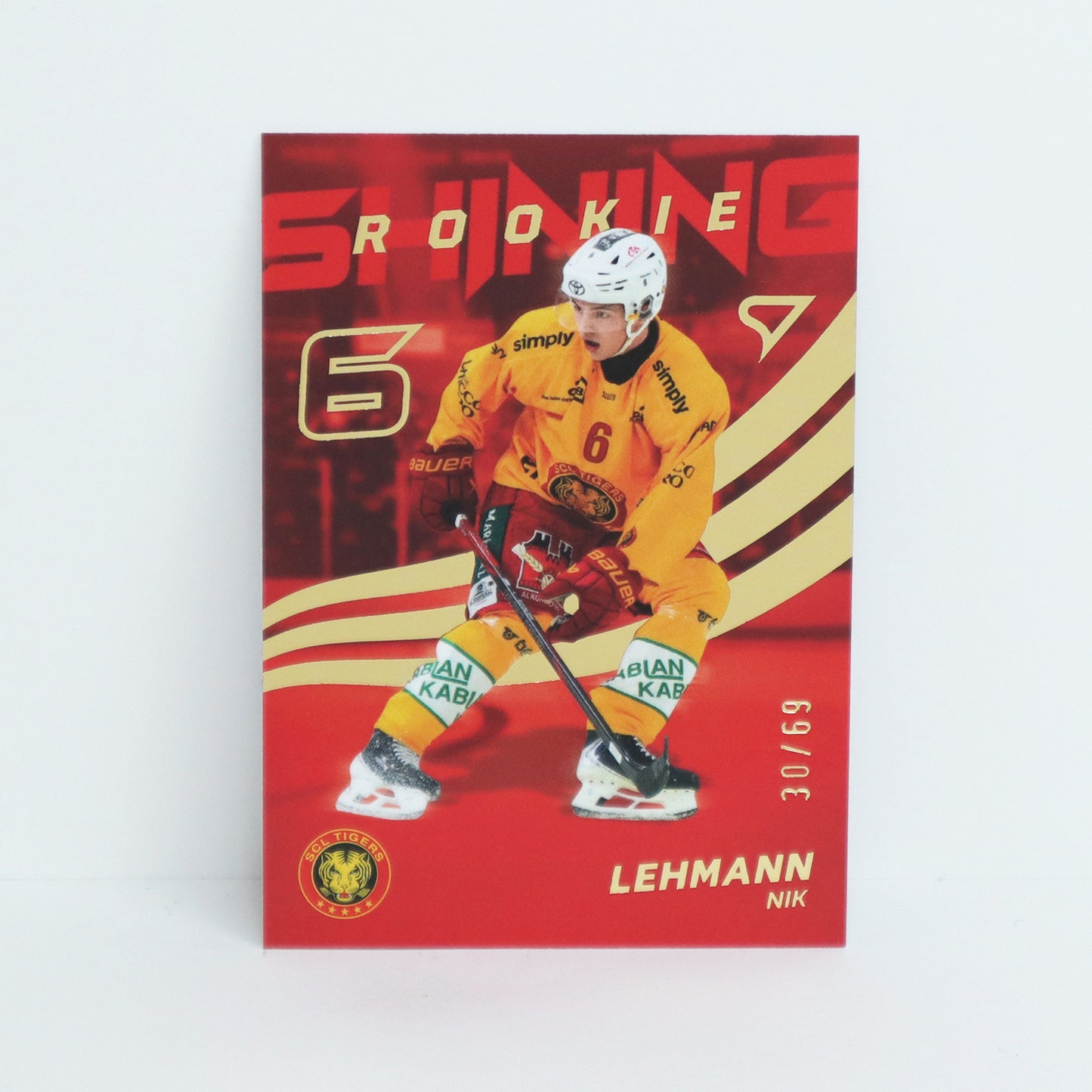 SR-11 - SCL - NIK LEHMANN - SHINING ROOKIES GOLD - 30/69