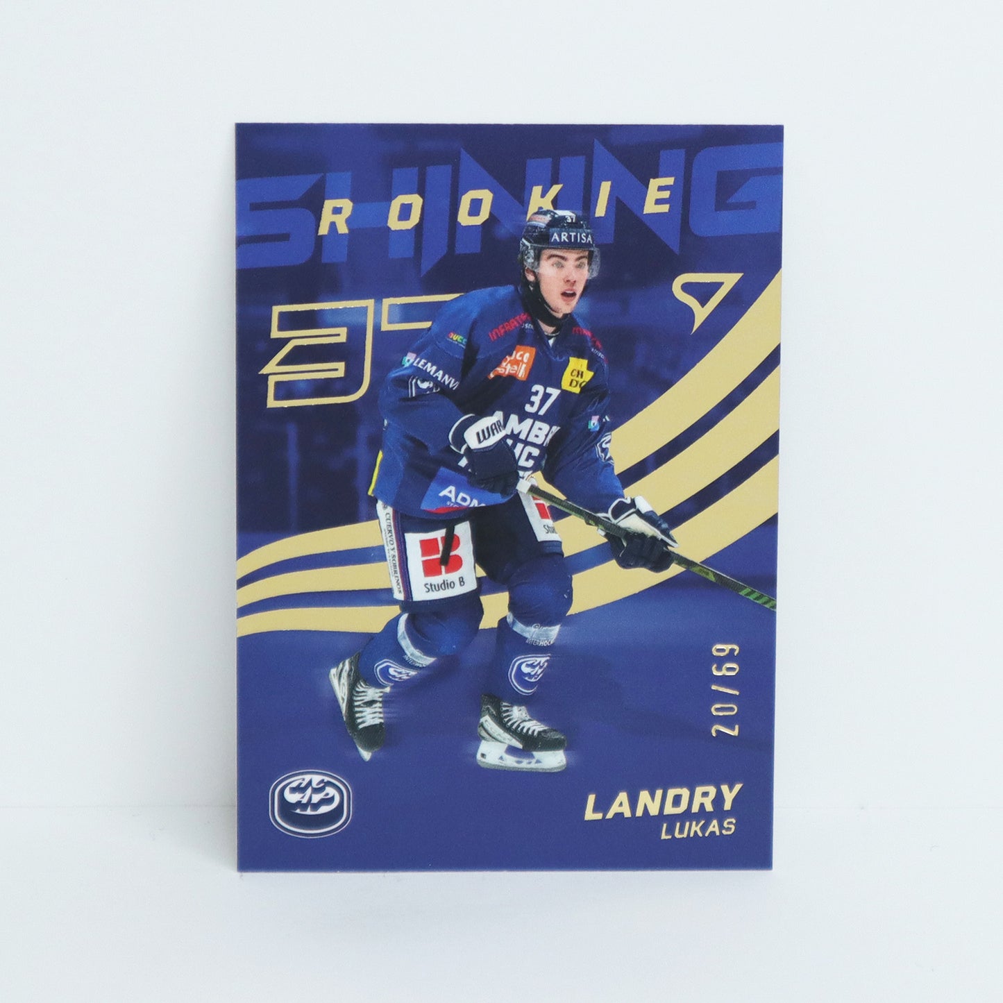 SR-14 - HCAP - LUKAS LANDRY - SHINING ROOKIES GOLD - 20/69