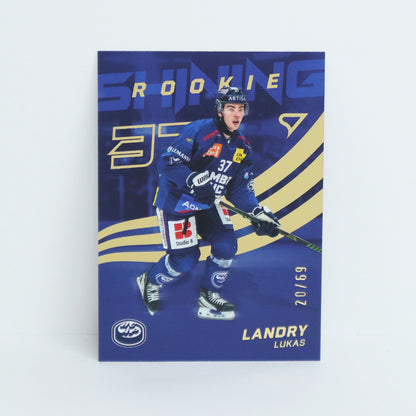 SR-14 - HCAP - LUKAS LANDRY - SHINING ROOKIES GOLD - 20/69