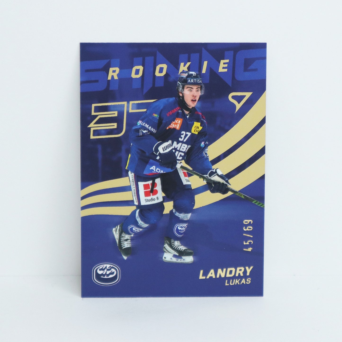 SR-14 - HCAP - LUKAS LANDRY - SHINING ROOKIES GOLD - 45/69