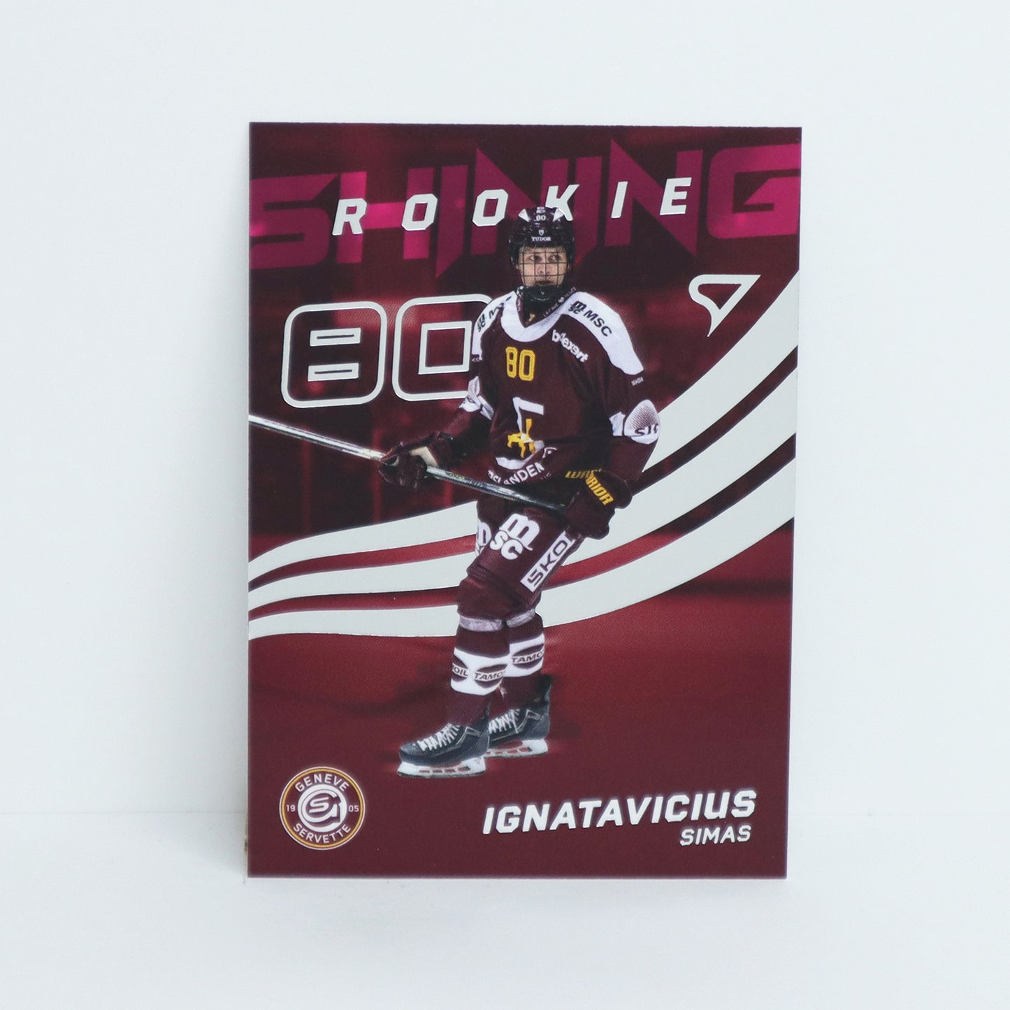 SR-17 - GSHC - SIMAS IGNATAVICIUS - SHINING ROOKIES BASE