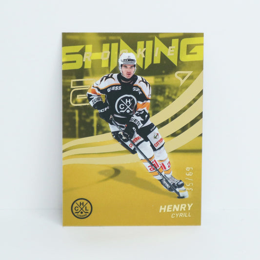 SR-18 - HCL - CYRILL HENRY - SHINING ROOKIES GOLD - 35/69