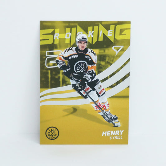 SR-18 - HCL - CYRILL HENRY - SHINING ROOKIES BASE