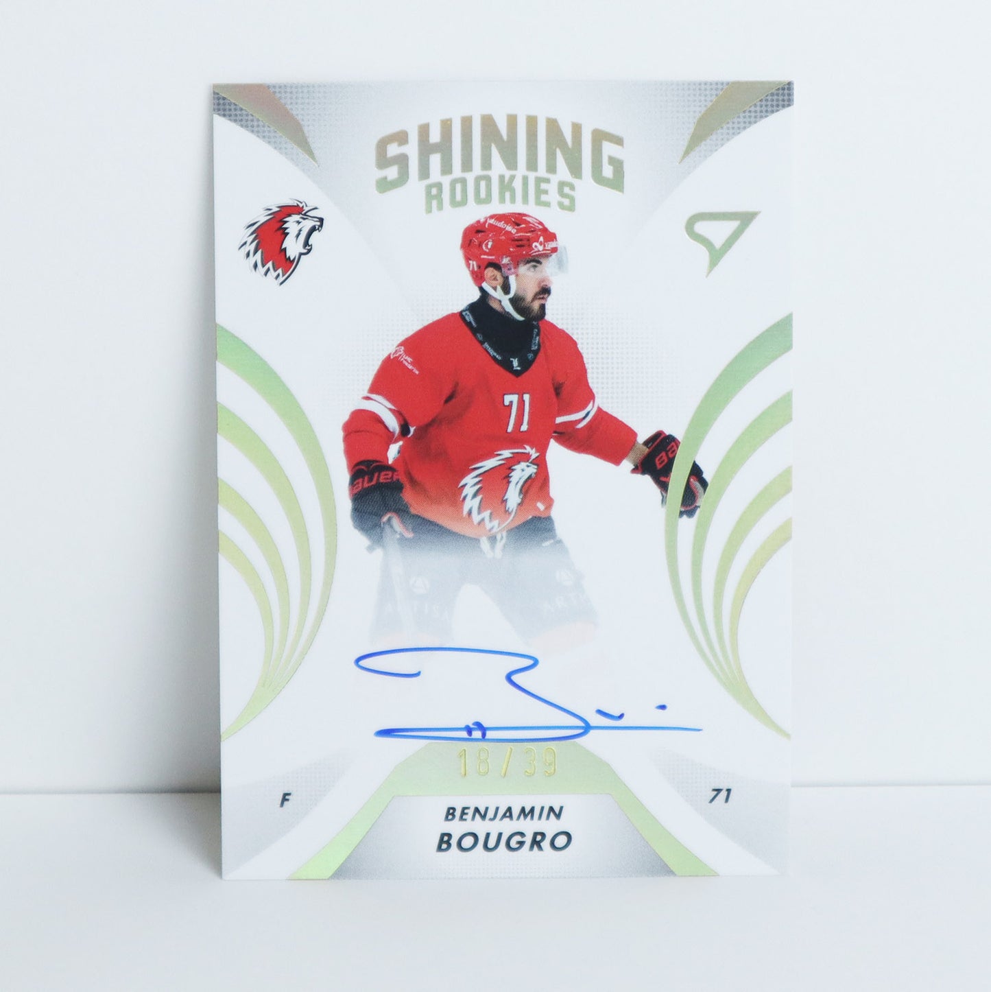 SRS-BB - LHC - BENJAMIN BOUGRO - SHINING ROOKIES GOLD AUTO - 18/39