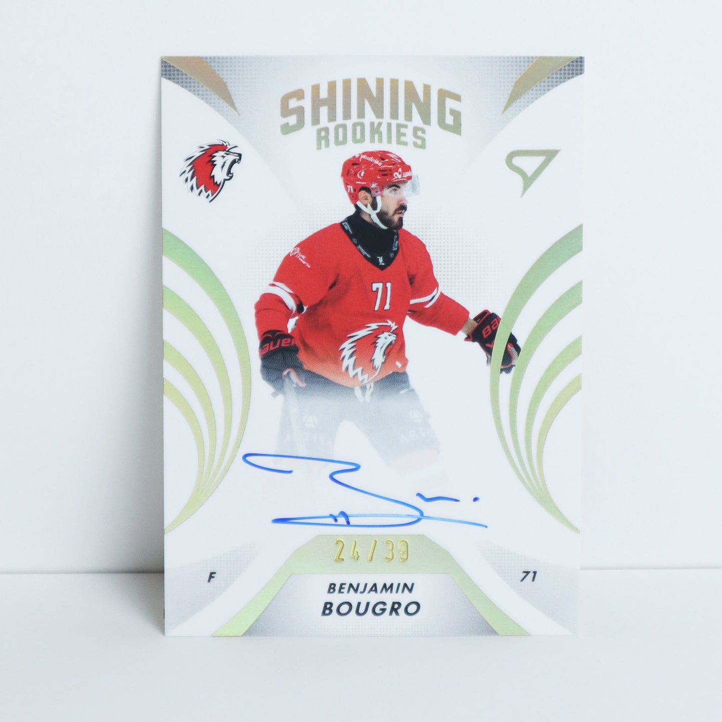 SRS-BB - LHC - BENJAMIN BOUGRO - SHINING ROOKIES GOLD AUTO - 24/39