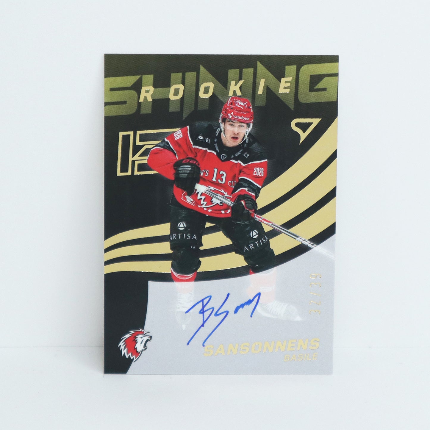 SRS-BS - LHC - BASILE SANSONNENS - SHINING ROOKIES GOLD AUTO - 32/39