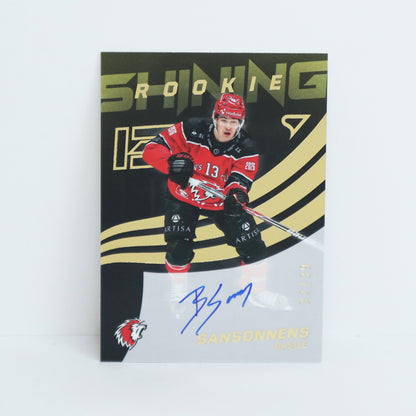SRS-BS - LHC - BASILE SANSONNENS - SHINING ROOKIES GOLD AUTO - 32/39