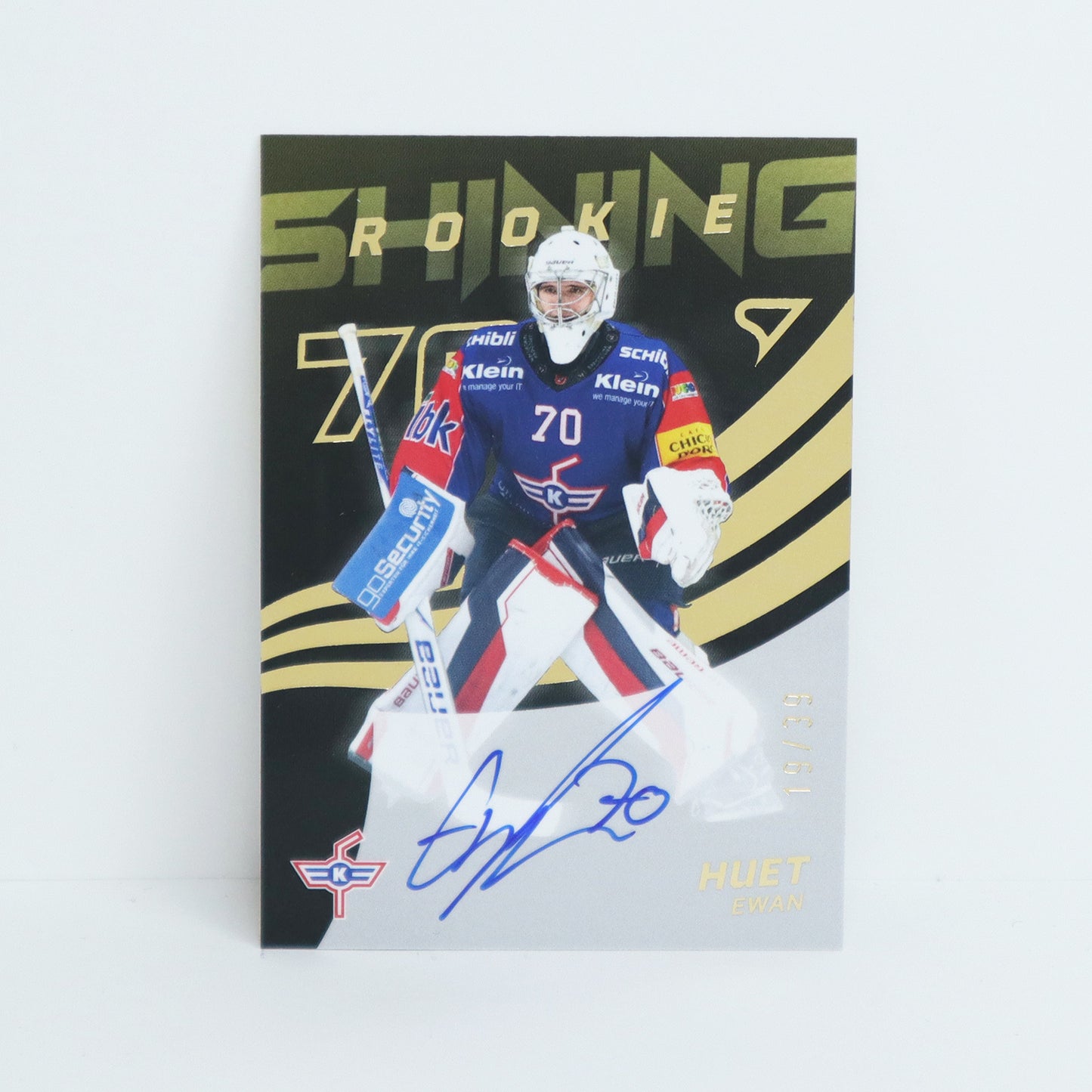 SRS-EH - EHCK - EWAN HUET - SHINING ROOKIES GOLD AUTO - 19/39
