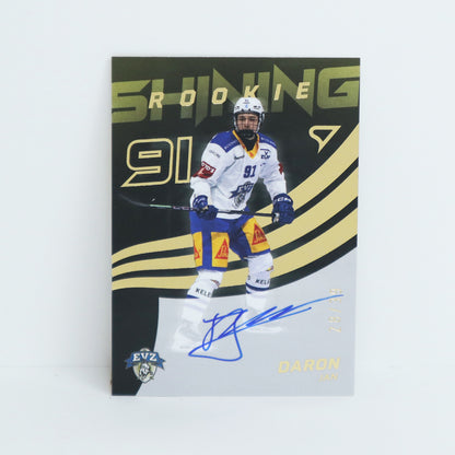 SRS-JD - EVZ - JAN DARON - SHINING ROOKIES GOLD AUTO - 28/39