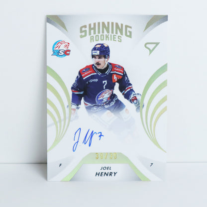 SRS-JH - ZSC - JOEL HENRY - SHINING ROOKIES GOLD AUTO - 39/39