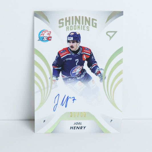 SRS-JH - ZSC - JOEL HENRY - SHINING ROOKIES GOLD AUTO - 39/39