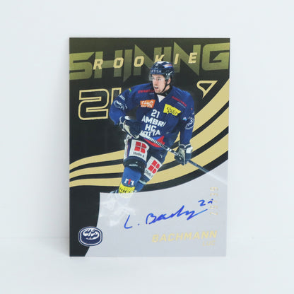 SRS-LB - HCAP - LUC BACHMANN - SHINING ROOKIES GOLD AUTO - 29/39
