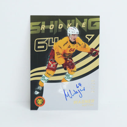 SRS-MW - SCL - MATTEO WAGNER - SHINING ROOKIES GOLD AUTO - 03/39