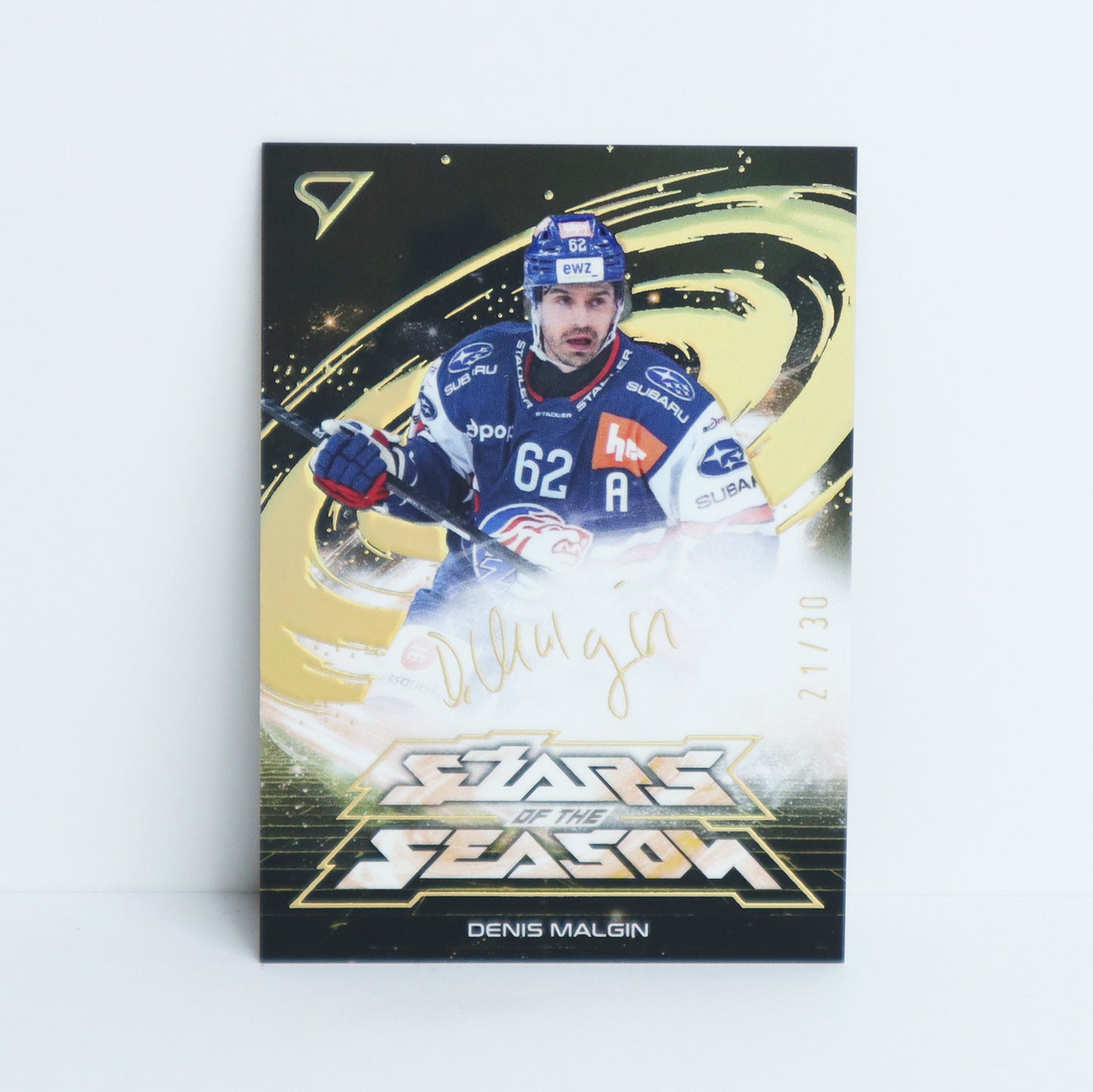 SS-03 - ZSC - DENIS MALGIN - STARS OF THE SEASON GOLD - 21/30