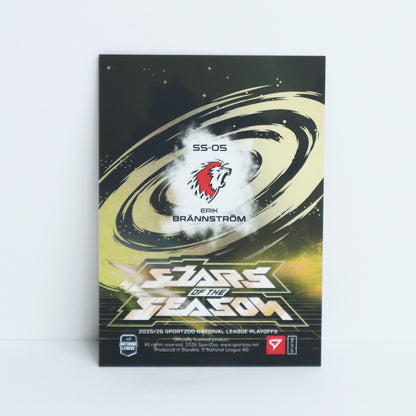 SS-05 - LHC - ERIK BRANNSTROM - STARS OF THE SEASON GOLD - 22/30