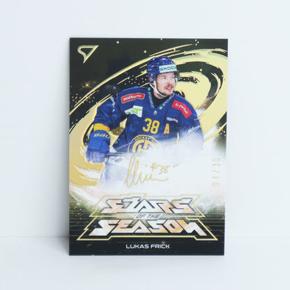 SS-08 - HCD - LUKAS FRICK - STARS OF THE SEASON GOLD - 01/30