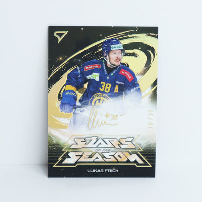 SS-08 - HCD - LUKAS FRICK - STARS OF THE SEASON GOLD - 30/30