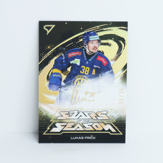 SS-08 - HCD - LUKAS FRICK - STARS OF THE SEASON GOLD - 30/30