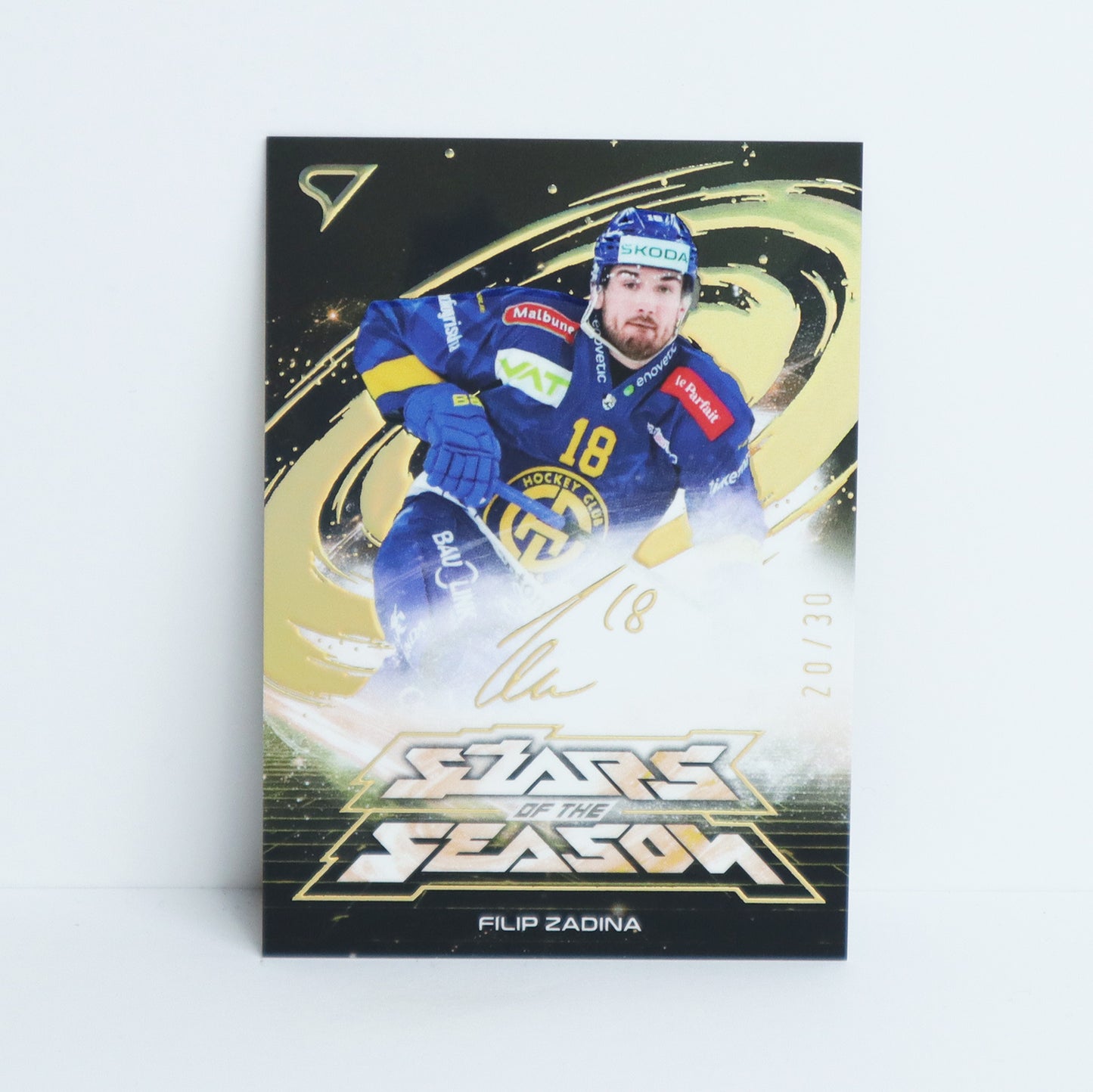 SS-09 - HCD - FILIP ZADINA - STARS OF THE SEASON GOLD - 20/30