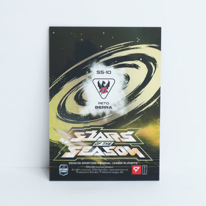 SS-10 - FRI - RETO BERRA - STARS OF THE SEASON GOLD - 24/30