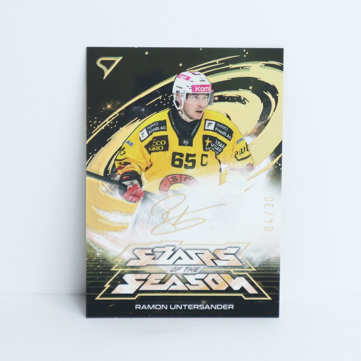 SS-14 - SCB - RAMON UNTERSANDER - STARS OF THE SEASON GOLD - 04/30