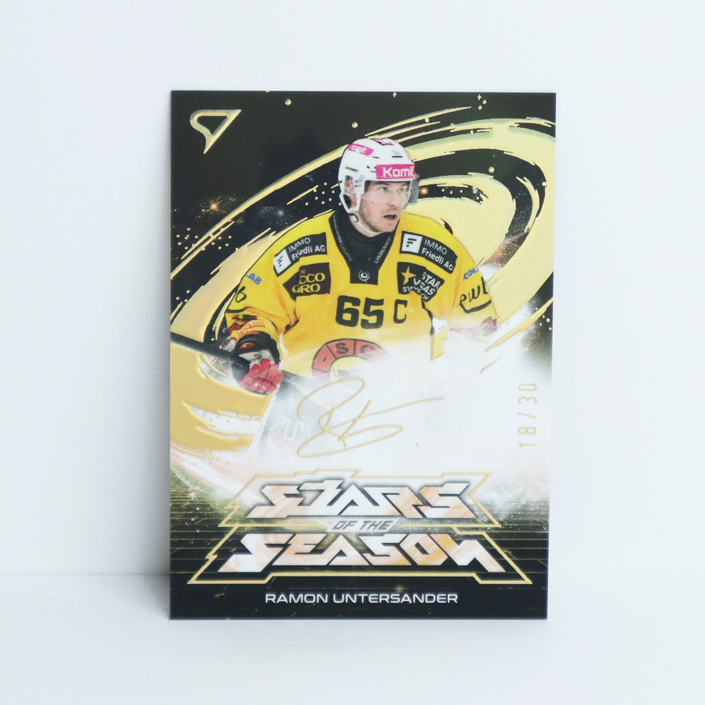 SS-14 - SCB - RAMON UNTERSANDER - STARS OF THE SEASON GOLD - 18/30