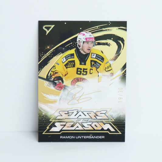 SS-14 - SCB - RAMON UNTERSANDER - STARS OF THE SEASON GOLD - 19/30