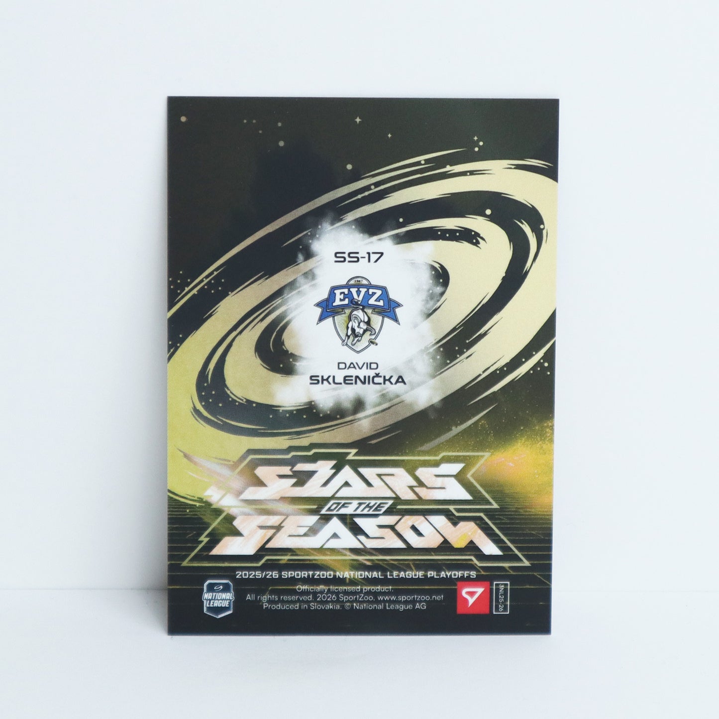SS-17 - EVZ - DAVID SKLENICKA - STARS OF THE SEASON GOLD - 06/30