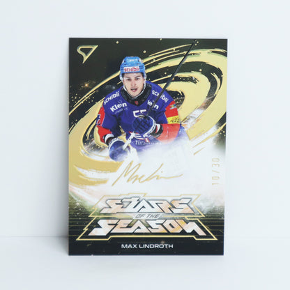 SS-20 - EHCK - MAX LINDROTH - STARS OF THE SEASON GOLD - 10/30