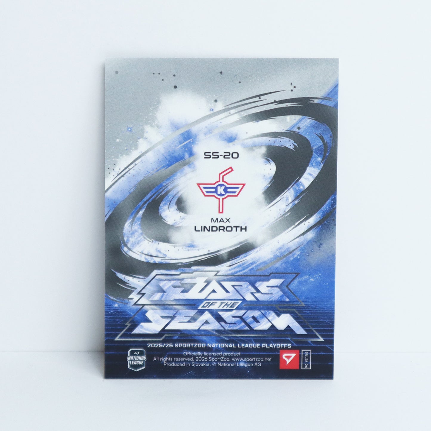 SS-20 - EHCK - MAX LINDROTH - STARS OF THE SEASON BASE