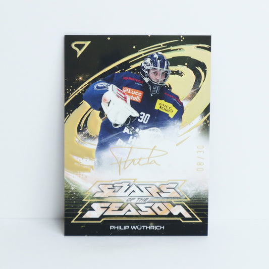SS-25 - HCAP - PHILIP WUTHRICH - STARS OF THE SEASON GOLD - 08/30