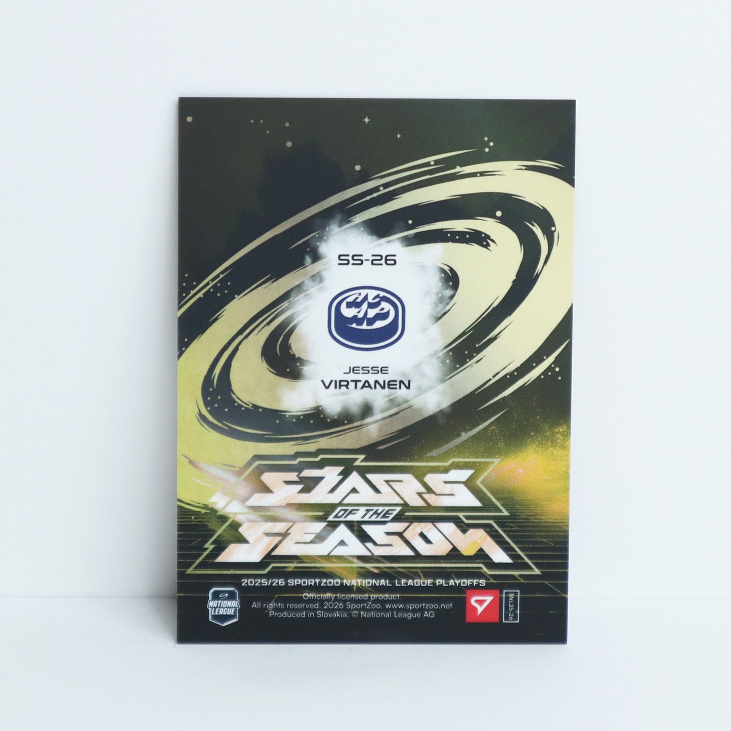 SS-26 - HCAP - JESSE VIRTANEN - STARS OF THE SEASON GOLD - 17/30