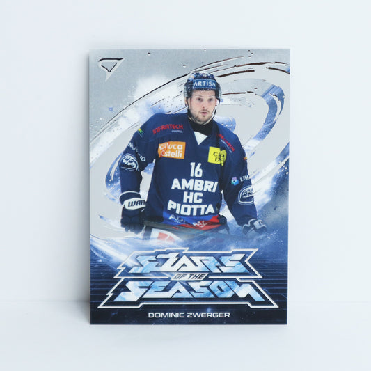 SS-27 - HCAP - DOMINIC ZWERGER - STARS OF THE SEASON BASE