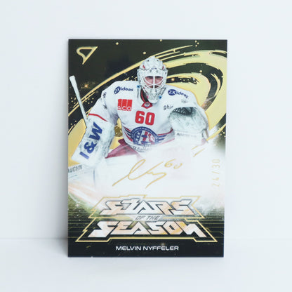 SS-28 - SCRJ - MELVIN NYFFELER - STARS OF THE SEASON GOLD - 24/30