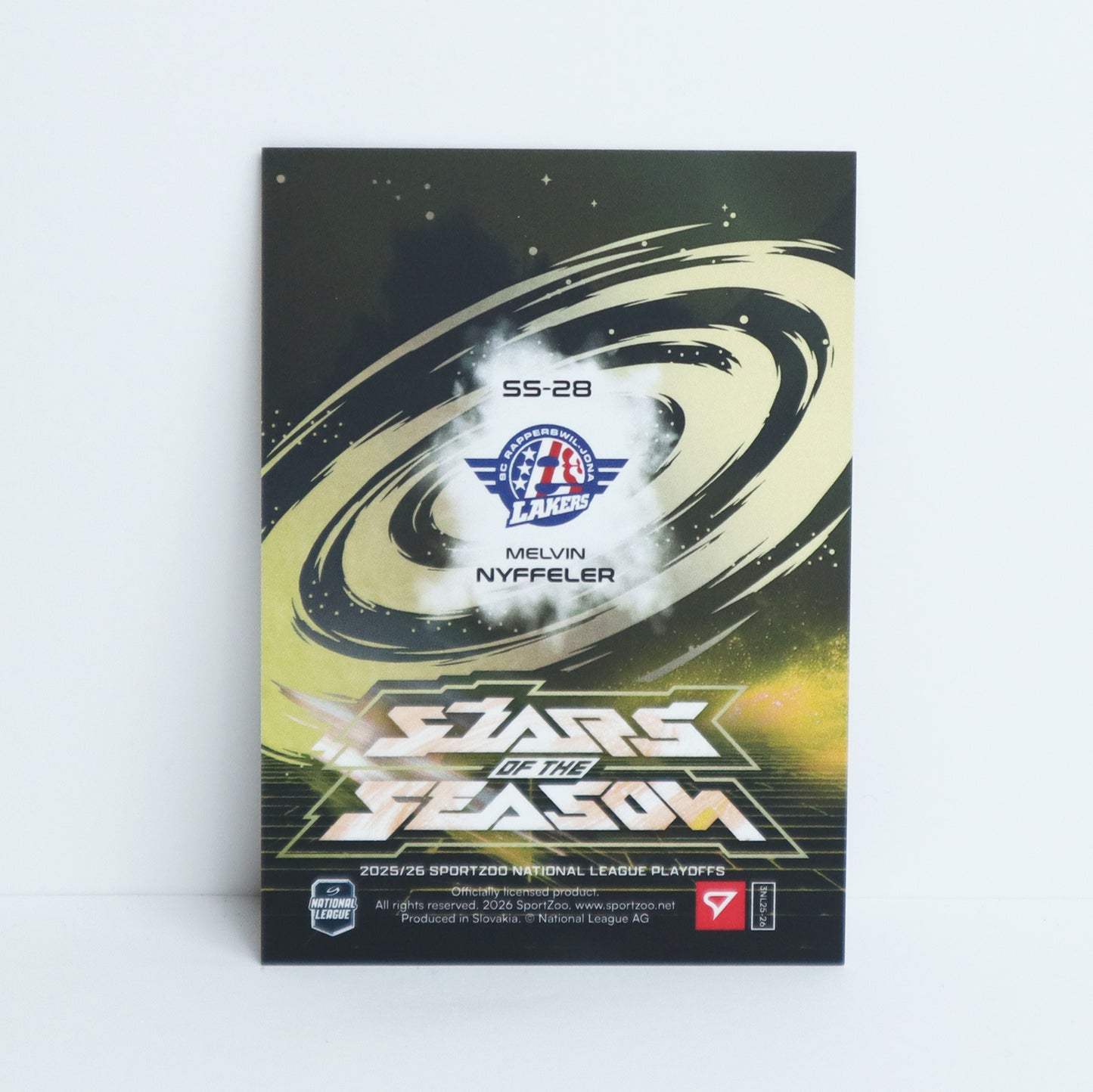 SS-28 - SCRJ - MELVIN NYFFELER - STARS OF THE SEASON GOLD - 24/30