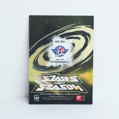 SS-30 - SCRJ - MALTE STROMWALL - STARS OF THE SEASON GOLD - 01/30