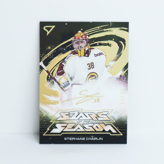 SS-34 - GSHC - STEPHANE CHARLIN - STARS OF THE SEASON GOLD - 13/30