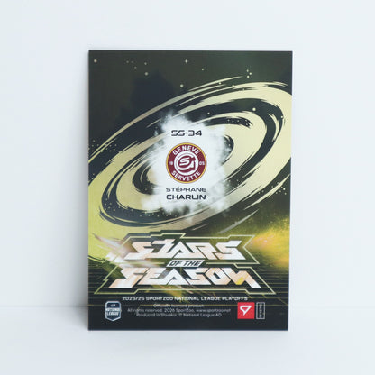 SS-34 - GSHC - STEPHANE CHARLIN - STARS OF THE SEASON GOLD - 13/30