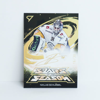 SS-37 - HCL - NIKLAS SCHLEGEL - STARS OF THE SEASON GOLD - 16/30