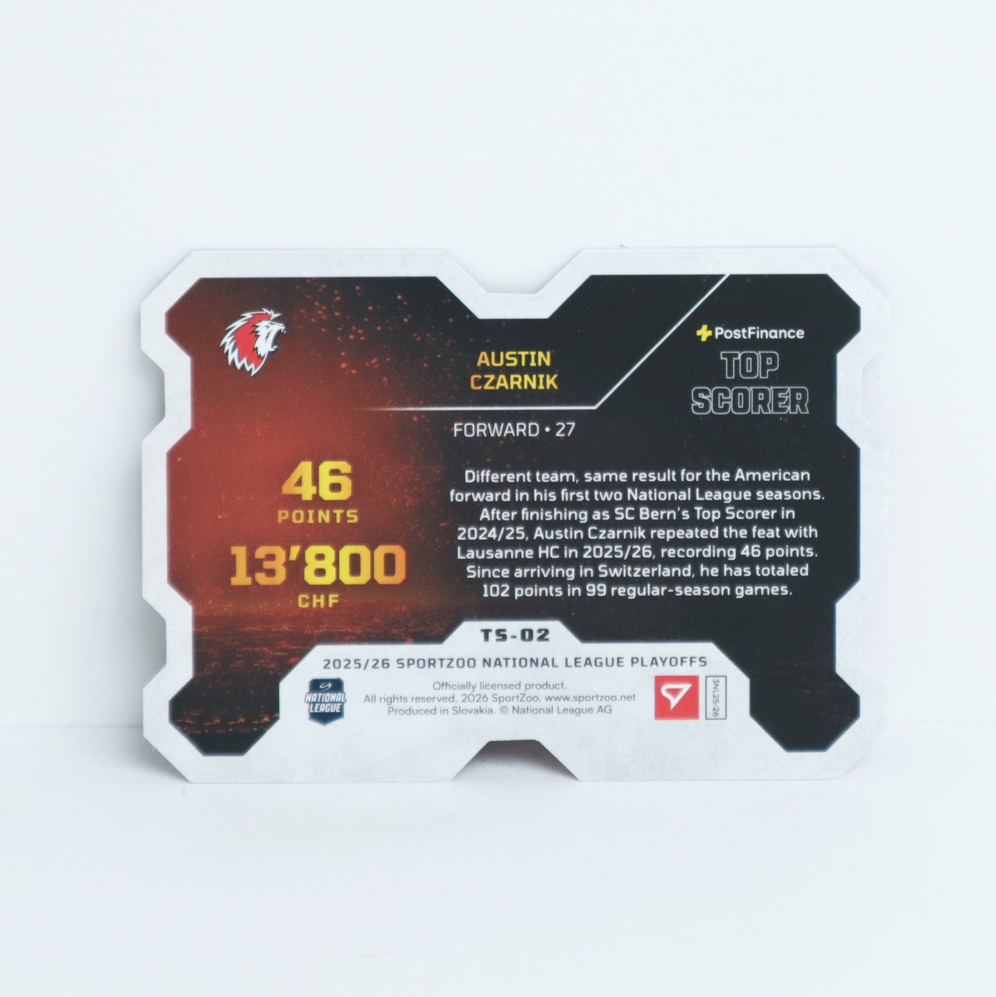 TS-02 - LHC - AUSTIN CZARNIK - TOPSCORER BASE