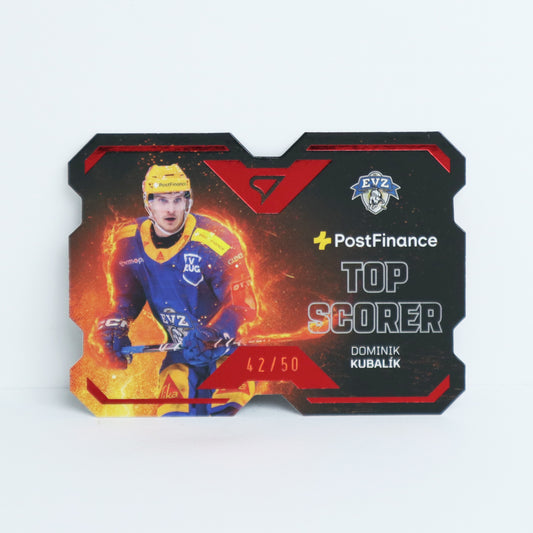 TS-06 - EVZ - DOMINIK KUBALIK - TOPSCORER RED - 42/50