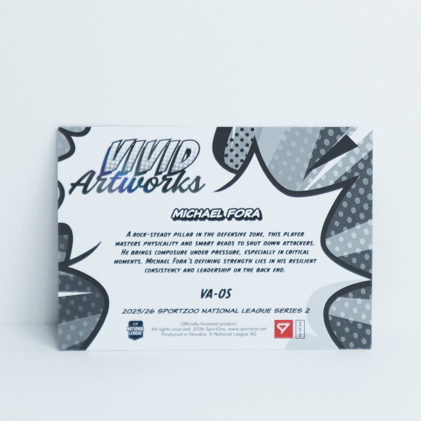 VA-05 - HCD - MICHAEL FORA - VIVID ARTWORKS BLACK - 17/25