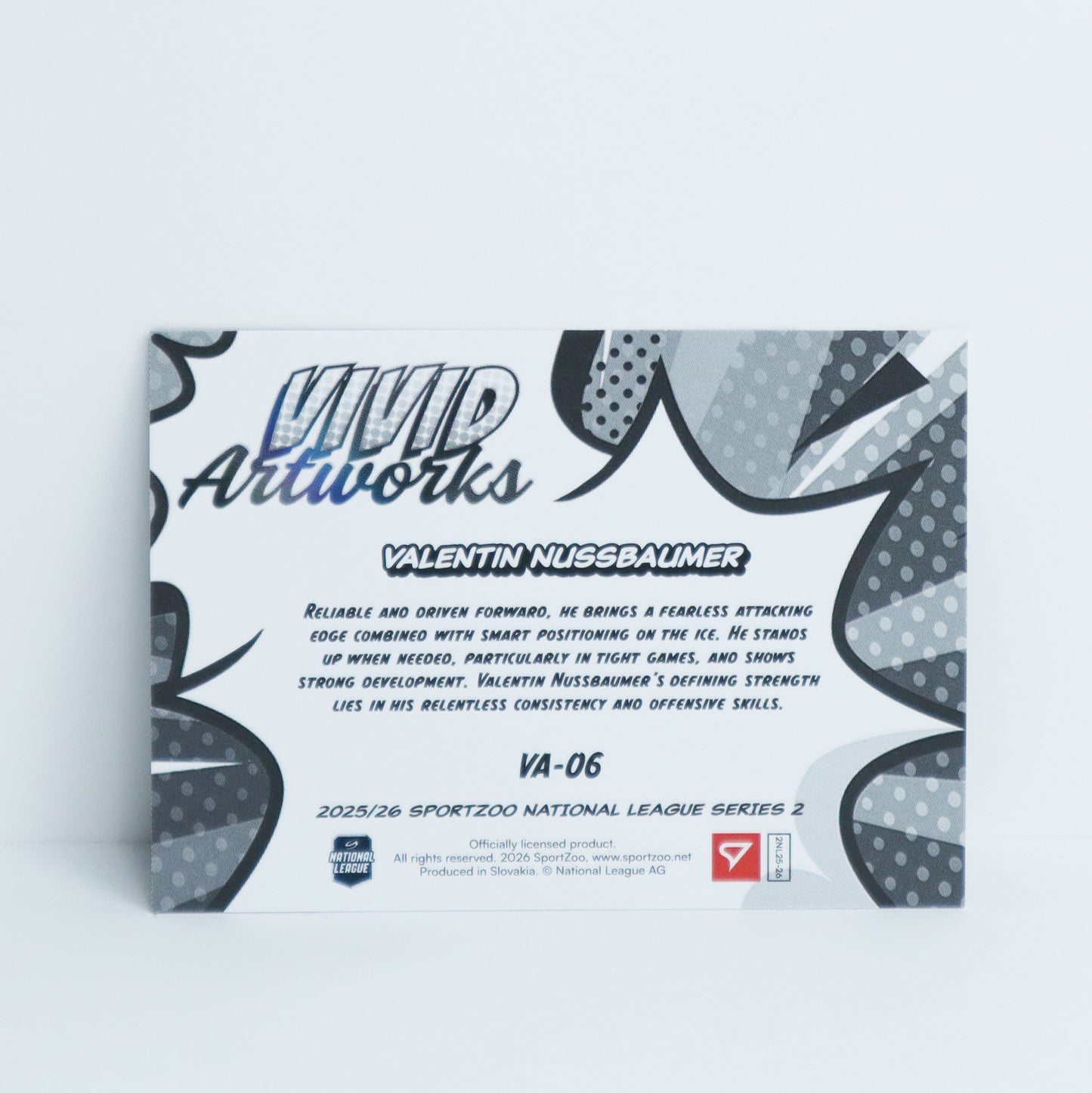 VA-06 - HCD - VALENTIN NUSSBAUMER - VIVID ARTWORKS BLACK - 09/25
